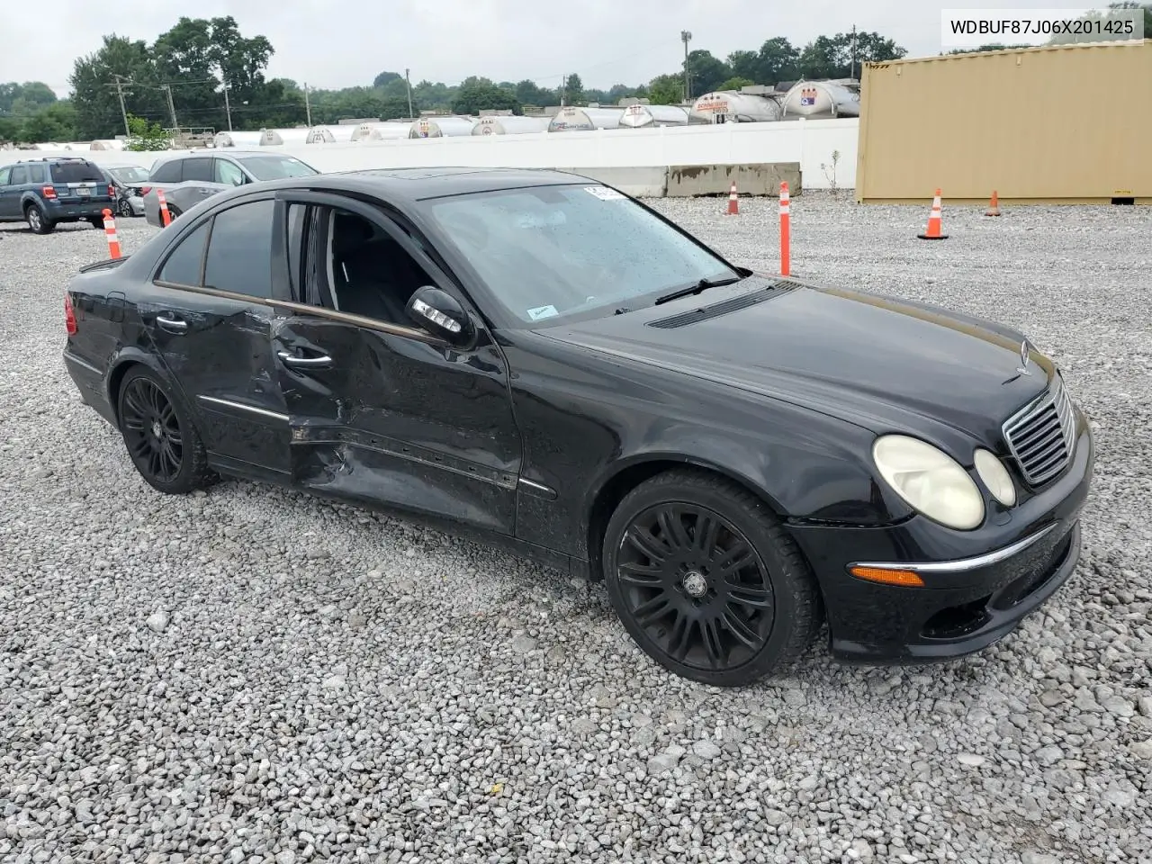 2006 Mercedes-Benz E 350 4Matic VIN: WDBUF87J06X201425 Lot: 64742585