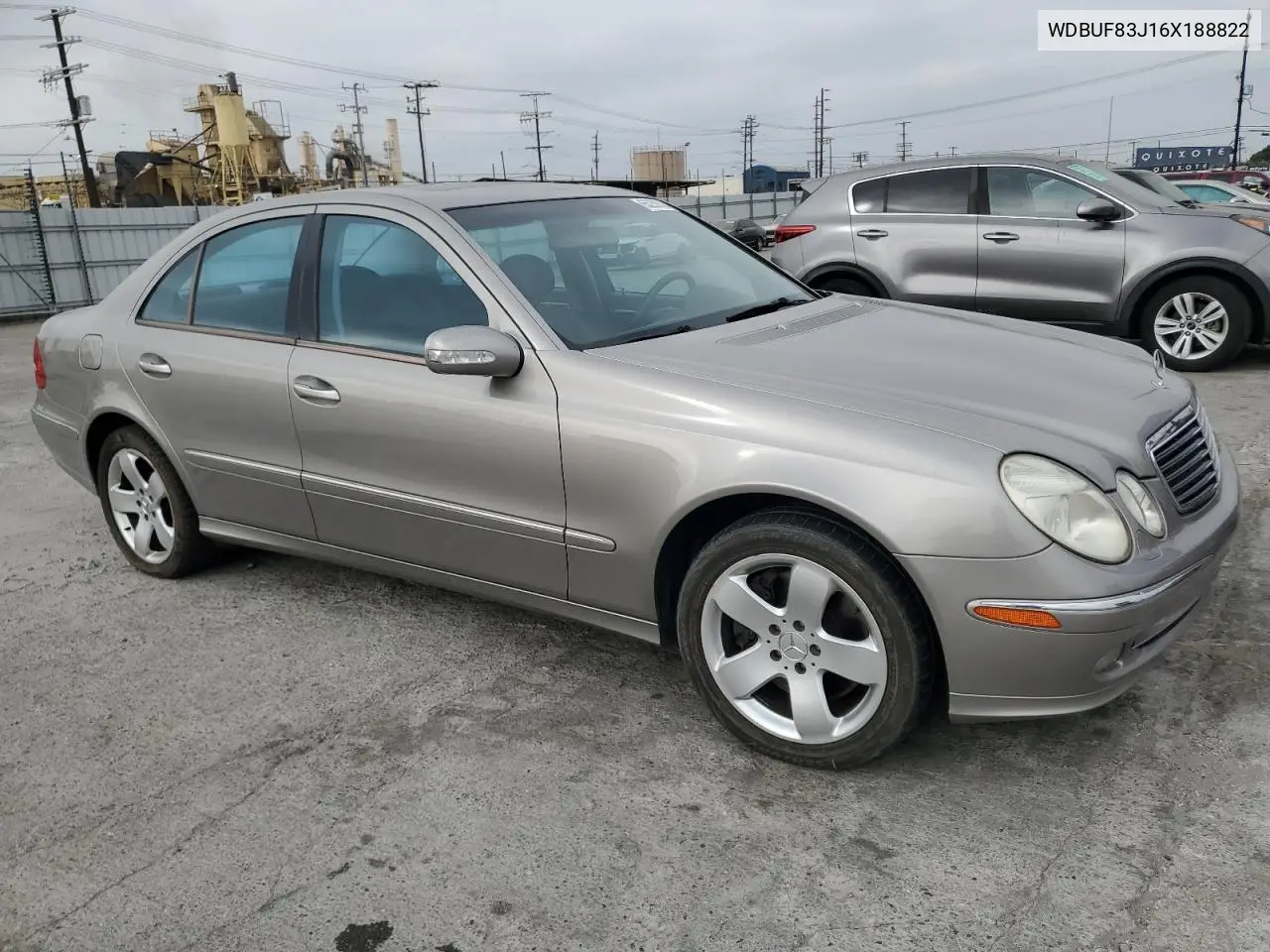 2006 Mercedes-Benz E 500 4Matic VIN: WDBUF83J16X188822 Lot: 65239725