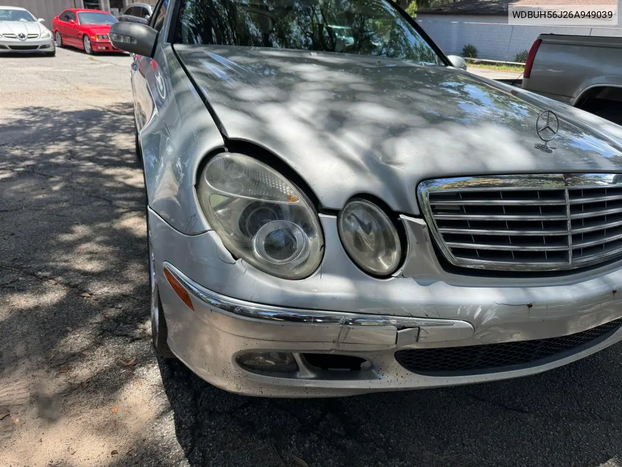 2006 Mercedes-Benz E 350 Wagon VIN: WDBUH56J26A949039 Lot: 65610915
