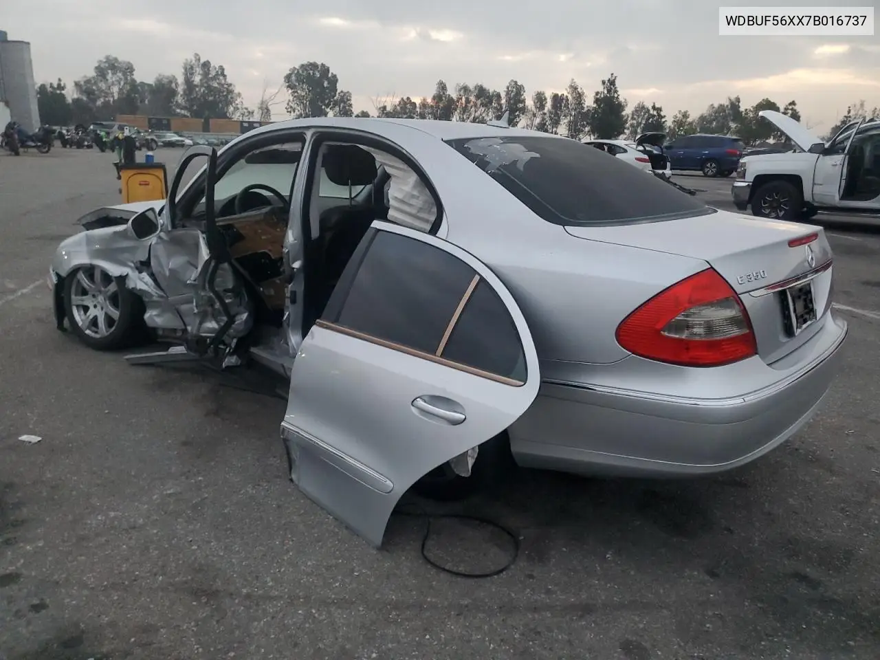 2007 Mercedes-Benz E 350 VIN: WDBUF56XX7B016737 Lot: 42244235