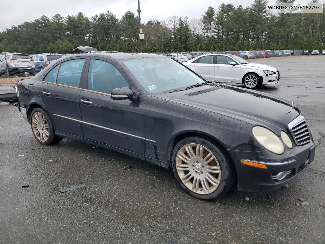 2007 Mercedes-Benz E 350 4Matic VIN: WDBUF87X27B182797 Lot: 51792785