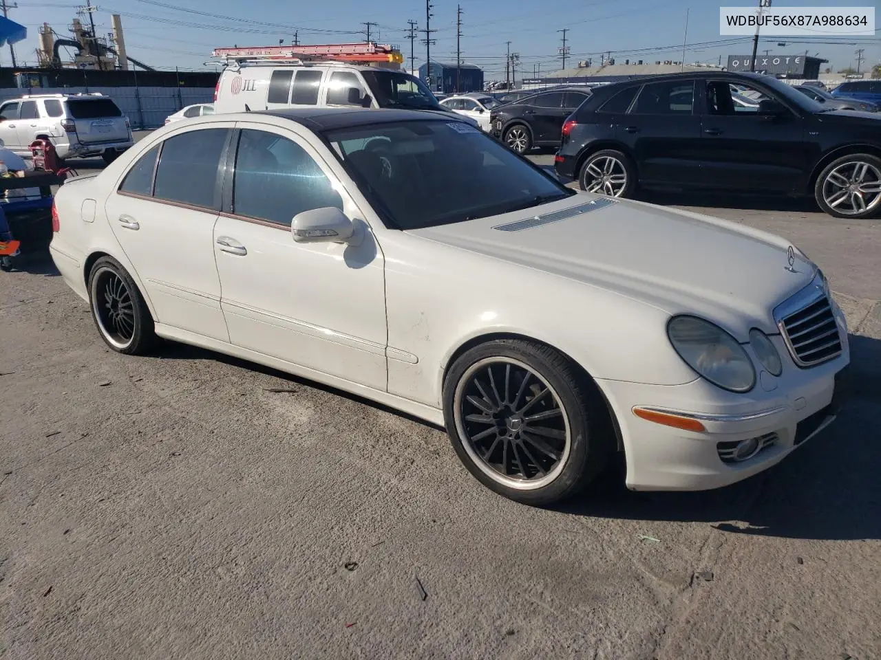 2007 Mercedes-Benz E 350 VIN: WDBUF56X87A988634 Lot: 52616955