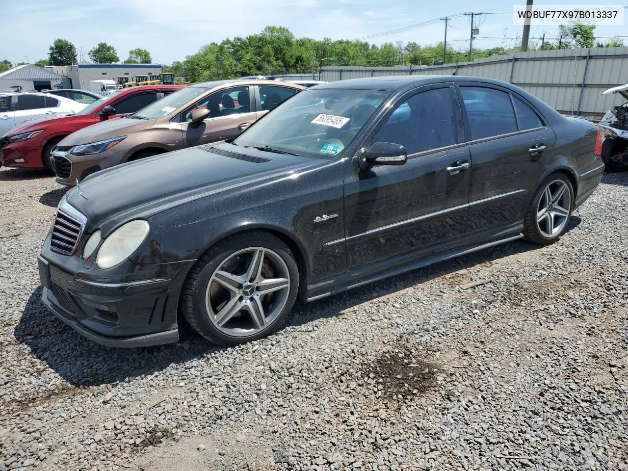2007 Mercedes-Benz E 63 Amg VIN: WDBUF77X97B013337 Lot: 56095485