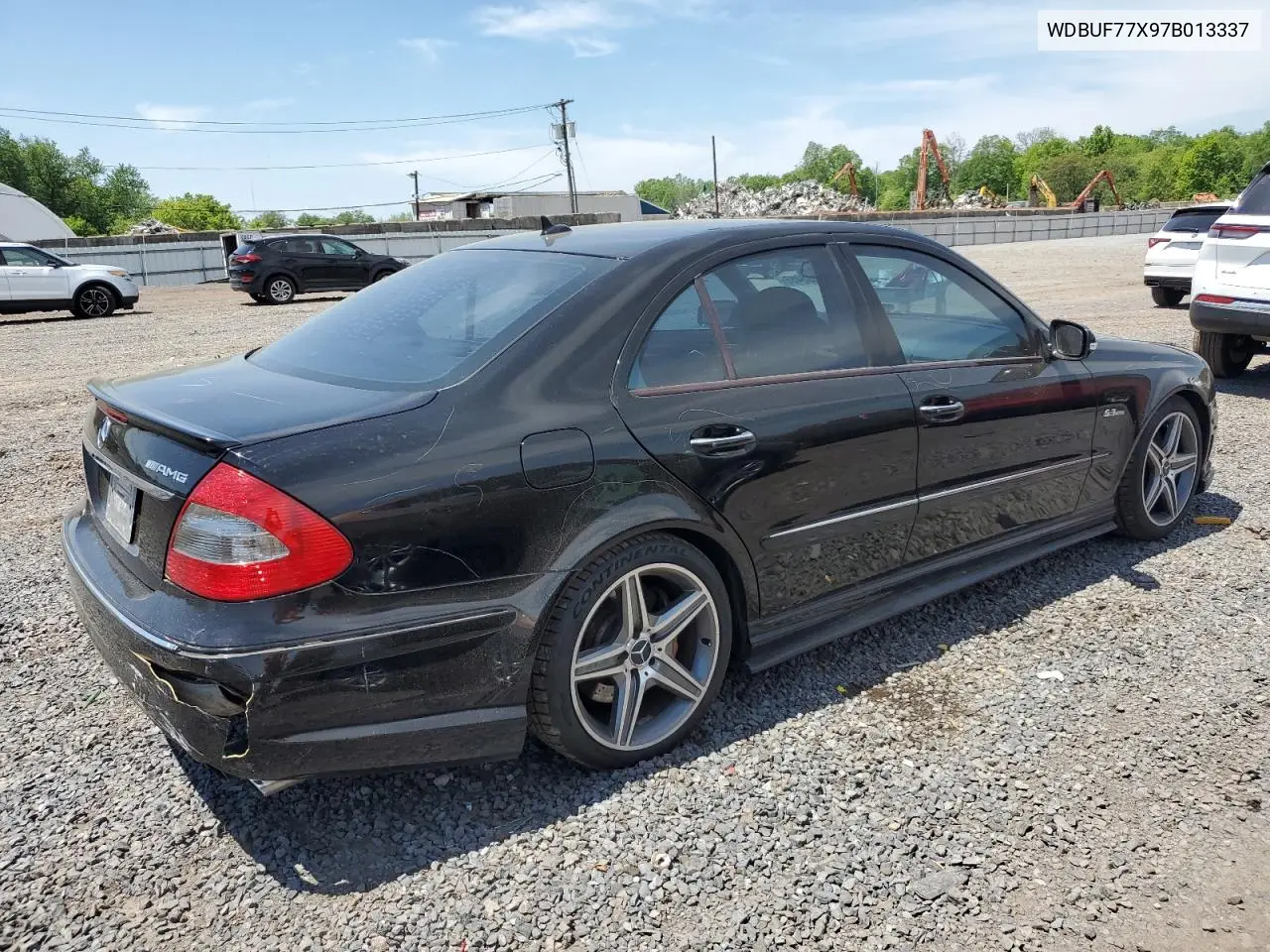 2007 Mercedes-Benz E 63 Amg VIN: WDBUF77X97B013337 Lot: 56095485