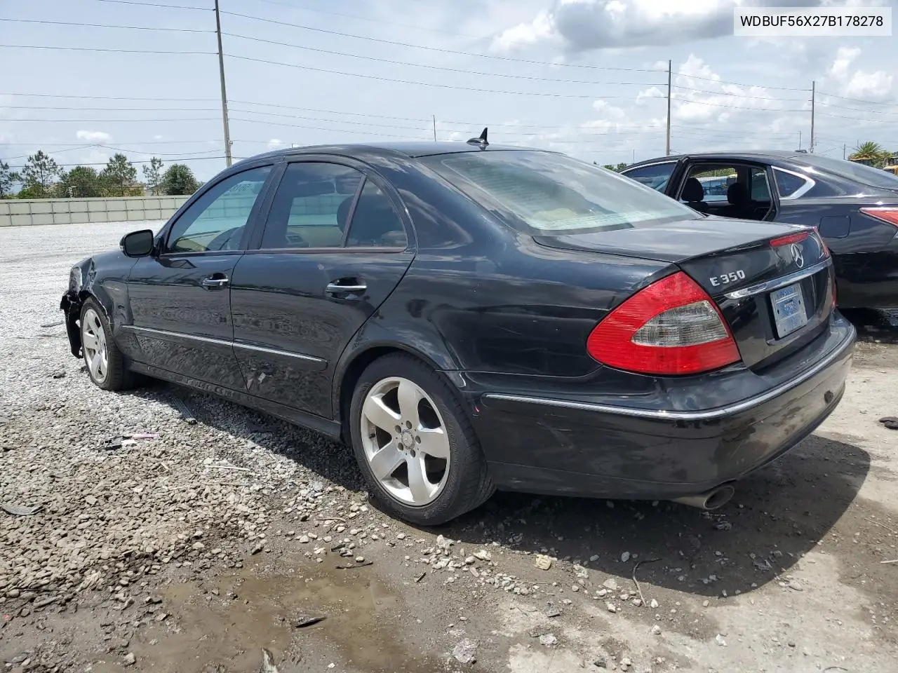 2007 Mercedes-Benz E 350 VIN: WDBUF56X27B178278 Lot: 56184235