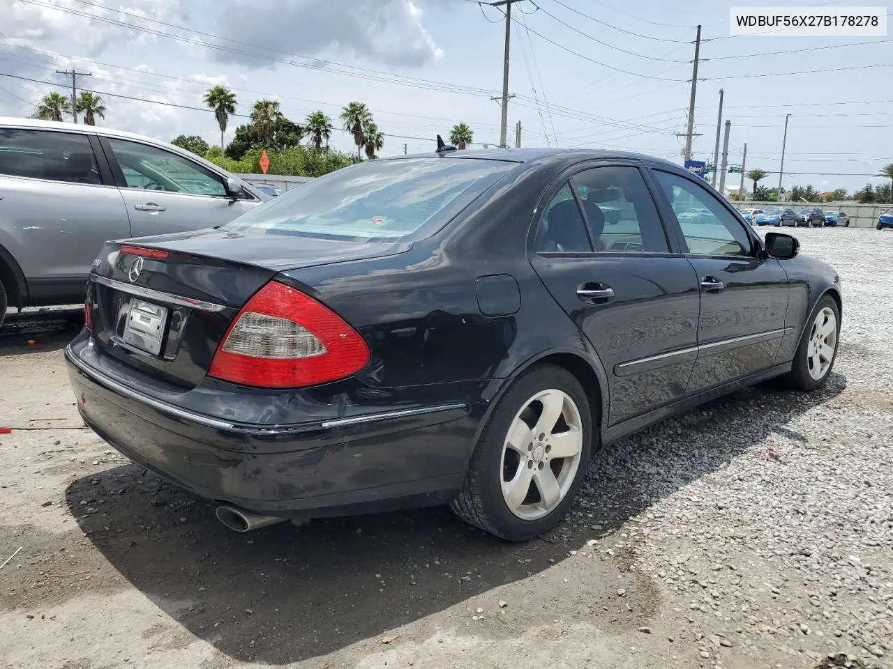 2007 Mercedes-Benz E 350 VIN: WDBUF56X27B178278 Lot: 56184235