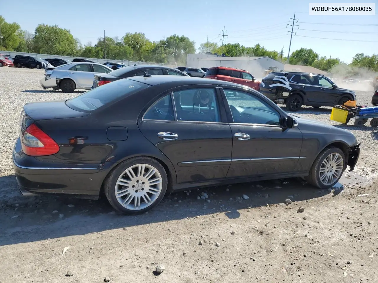 2007 Mercedes-Benz E 350 VIN: WDBUF56X17B080035 Lot: 56464885
