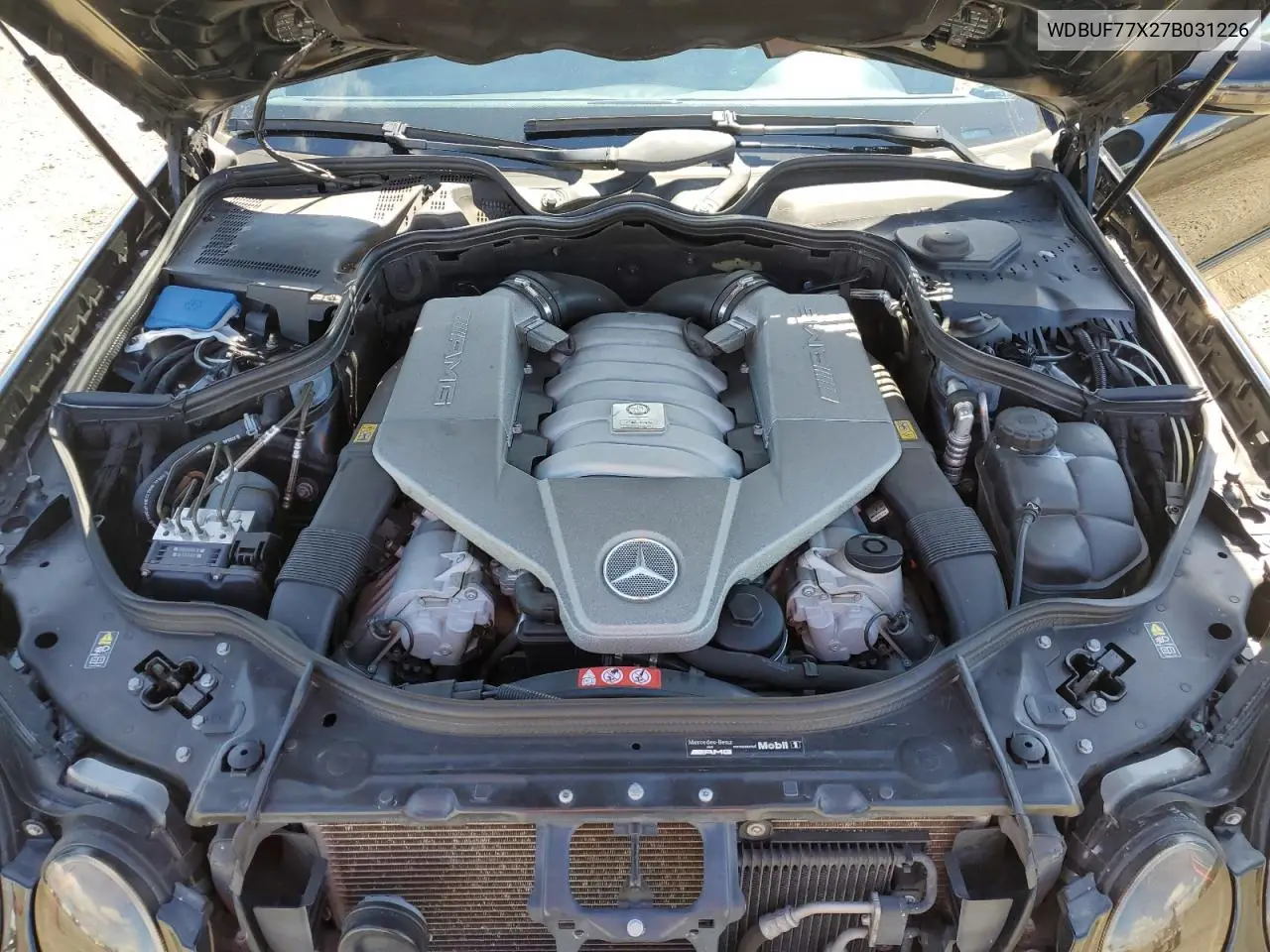 2007 Mercedes-Benz E 63 Amg VIN: WDBUF77X27B031226 Lot: 56991495