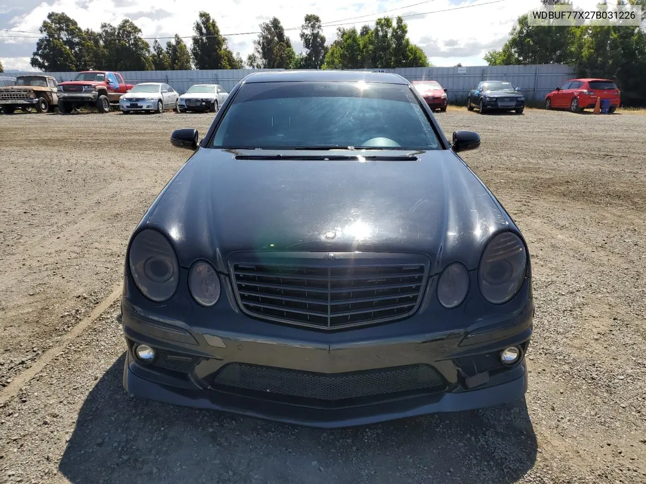 2007 Mercedes-Benz E 63 Amg VIN: WDBUF77X27B031226 Lot: 56991495