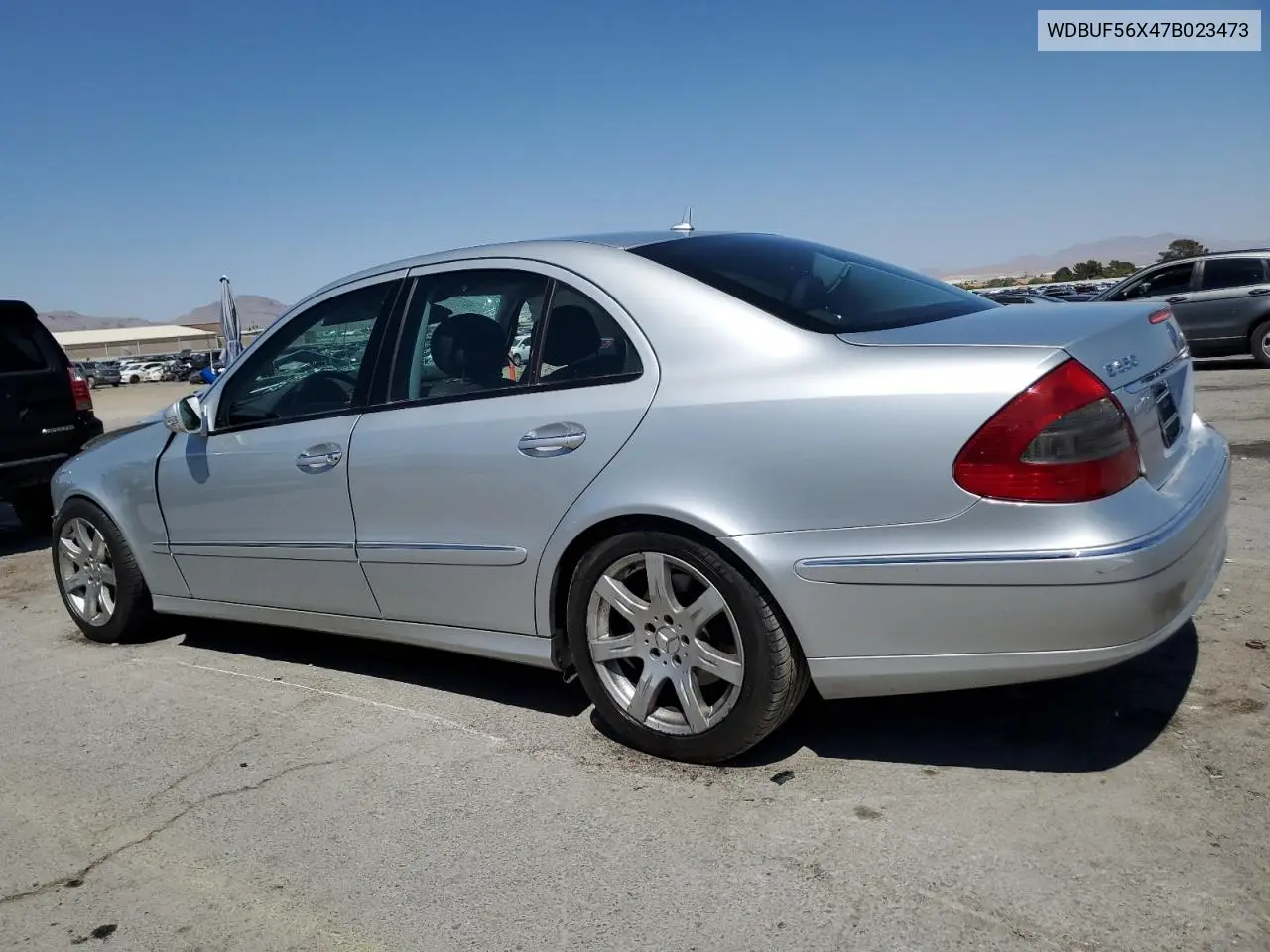 2007 Mercedes-Benz E 350 VIN: WDBUF56X47B023473 Lot: 57968595