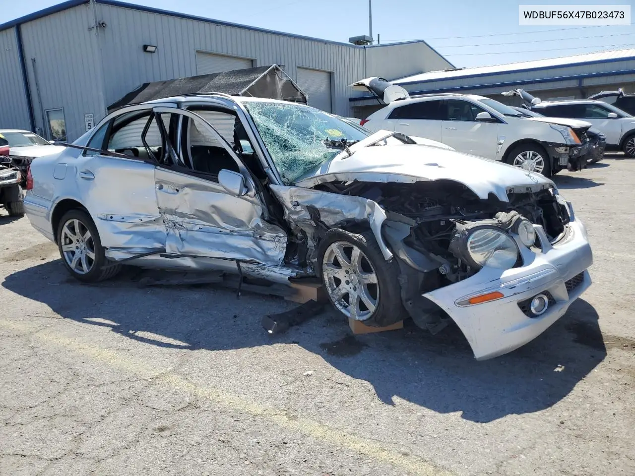 2007 Mercedes-Benz E 350 VIN: WDBUF56X47B023473 Lot: 57968595