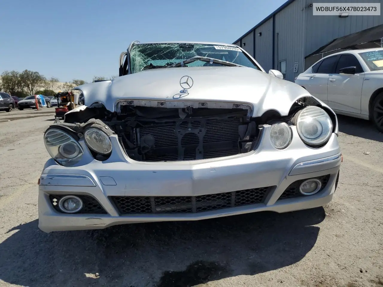 2007 Mercedes-Benz E 350 VIN: WDBUF56X47B023473 Lot: 57968595