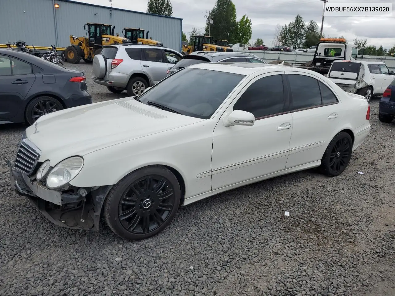 2007 Mercedes-Benz E 350 VIN: WDBUF56XX7B139020 Lot: 61685435