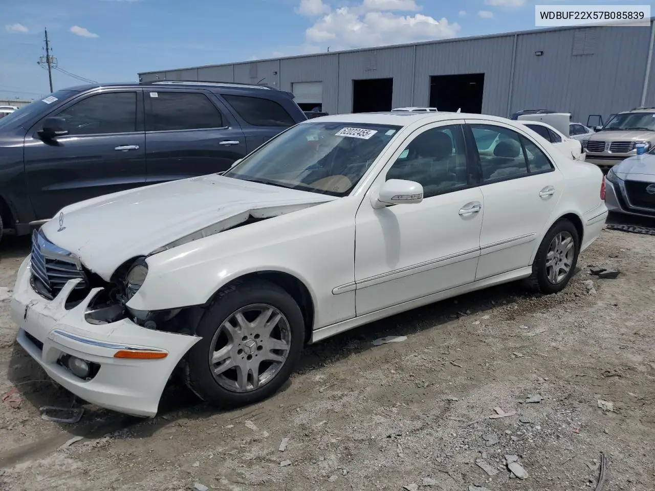 2007 Mercedes-Benz E 320 Cdi VIN: WDBUF22X57B085839 Lot: 62022455