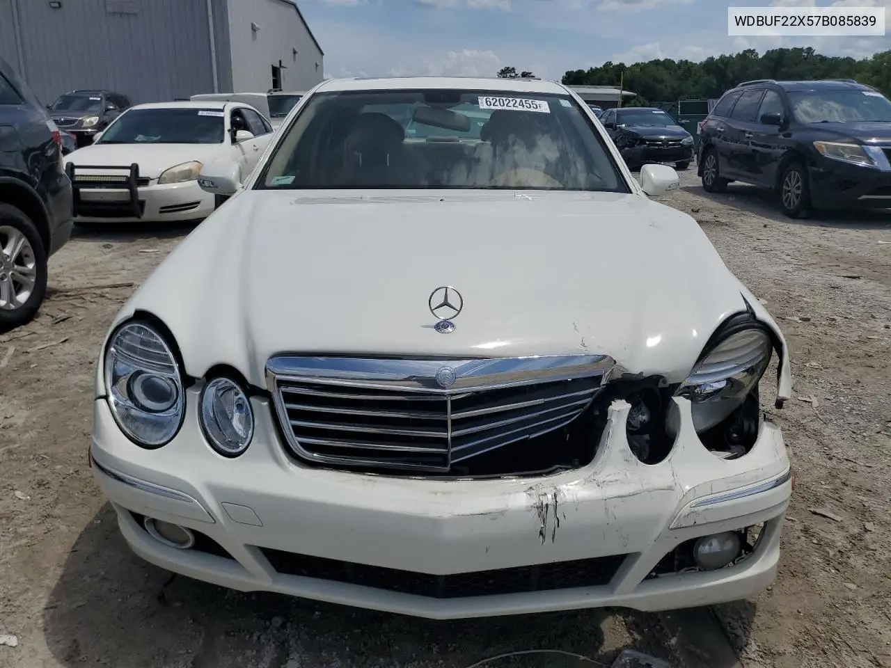 2007 Mercedes-Benz E 320 Cdi VIN: WDBUF22X57B085839 Lot: 62022455