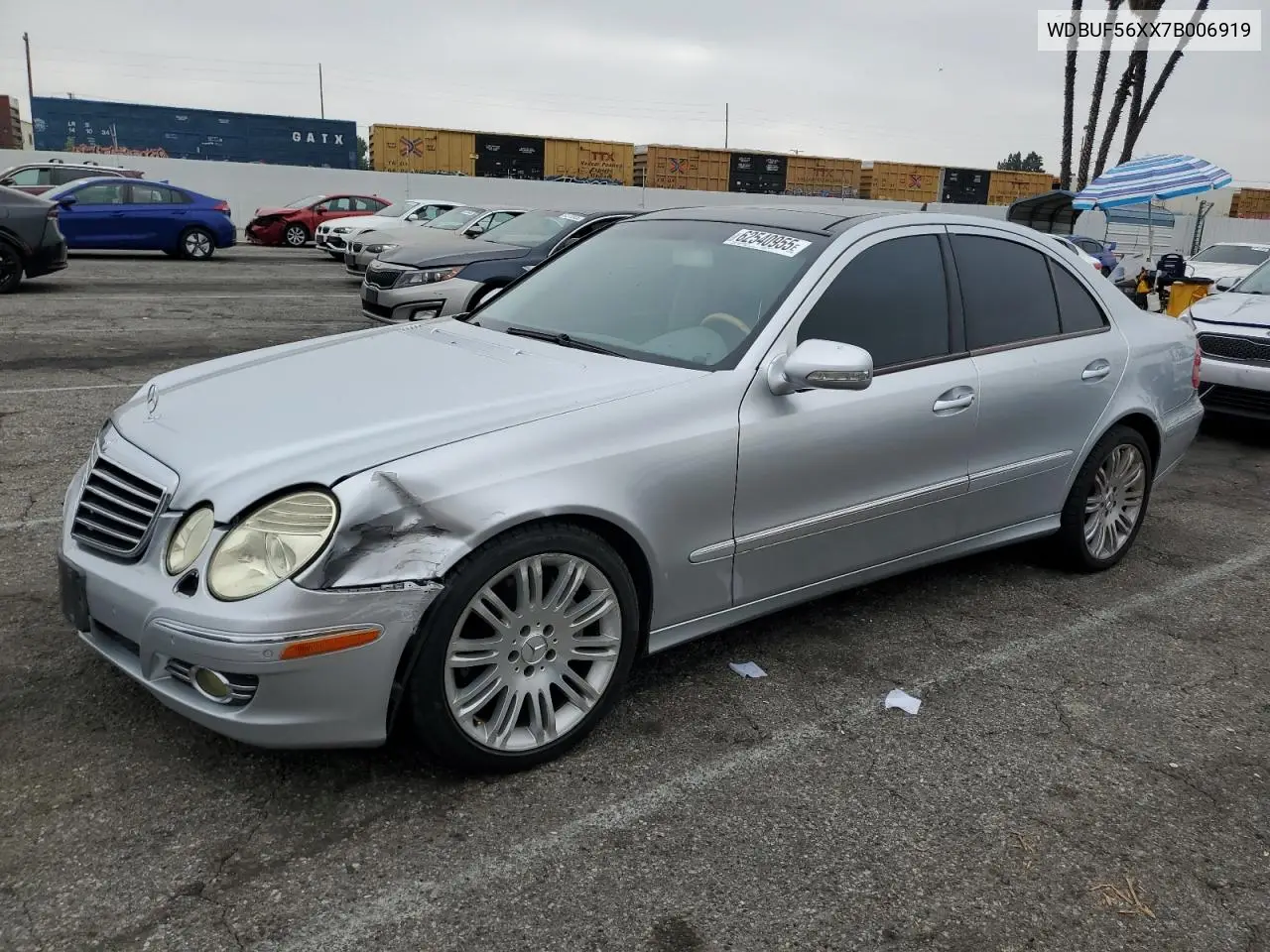 2007 Mercedes-Benz E 350 VIN: WDBUF56XX7B006919 Lot: 62540955