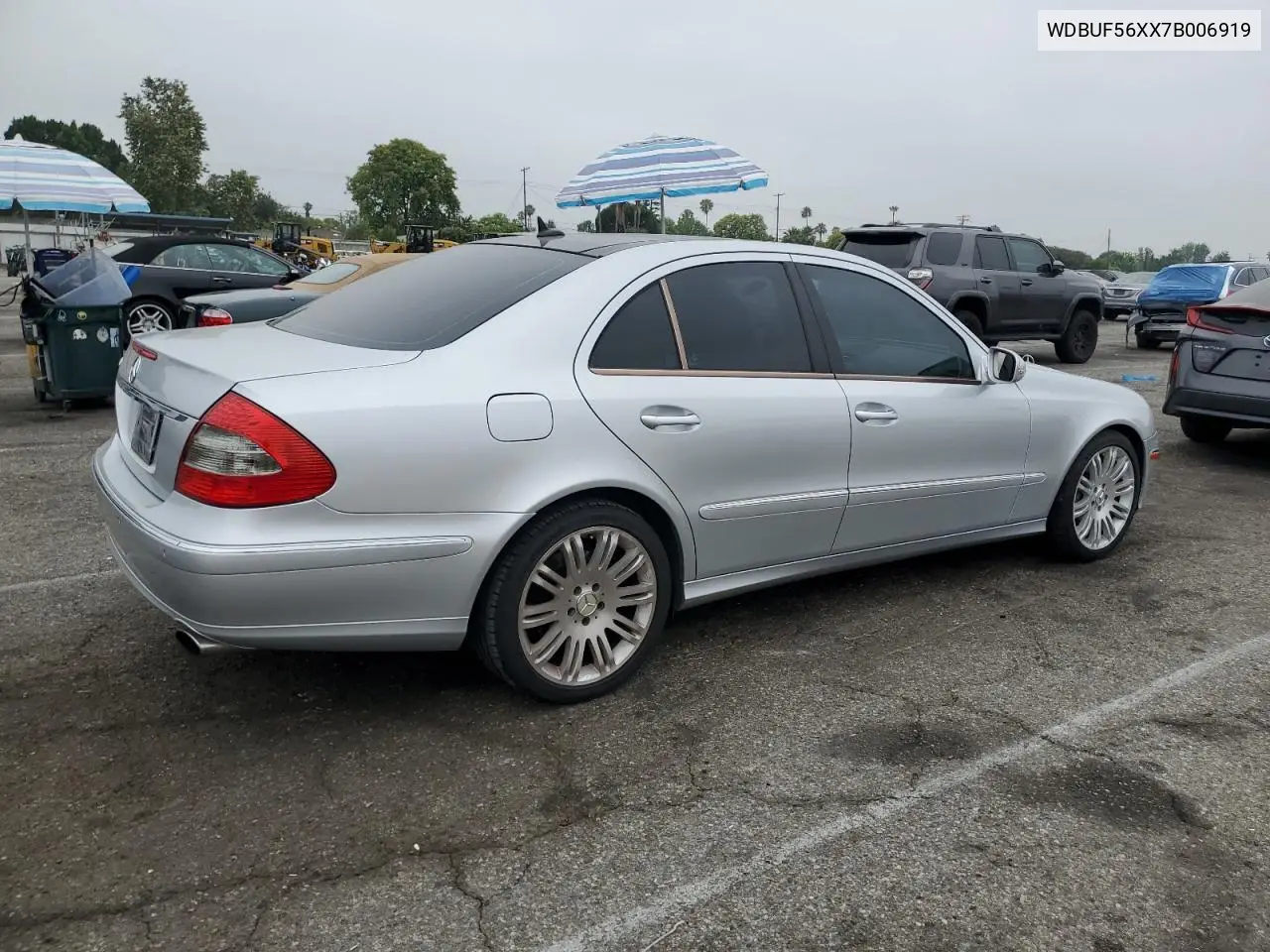 2007 Mercedes-Benz E 350 VIN: WDBUF56XX7B006919 Lot: 62540955