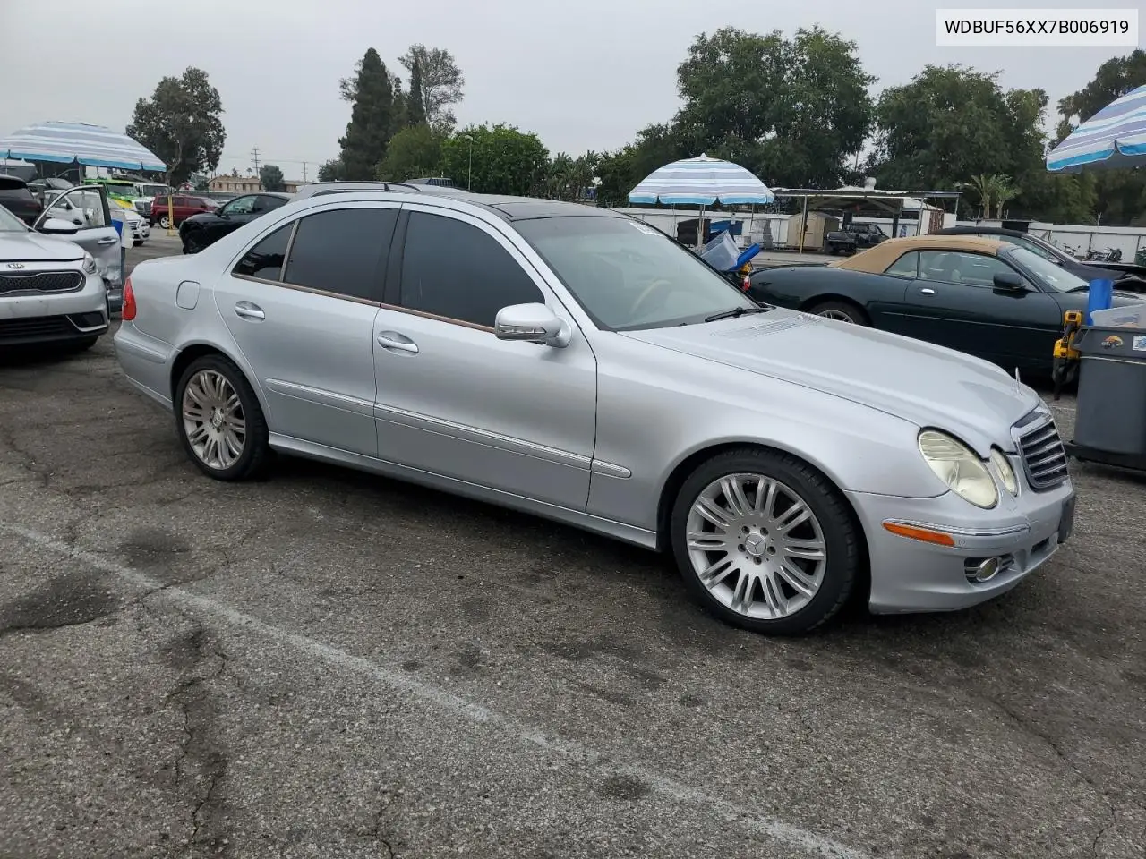 2007 Mercedes-Benz E 350 VIN: WDBUF56XX7B006919 Lot: 62540955