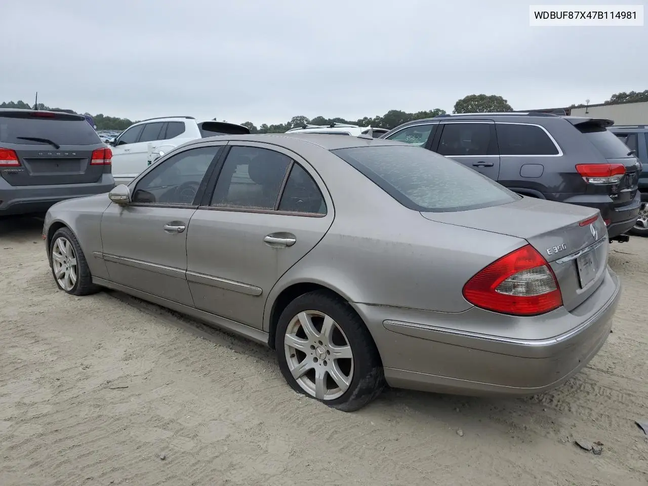 2007 Mercedes-Benz E 350 4Matic VIN: WDBUF87X47B114981 Lot: 62704645