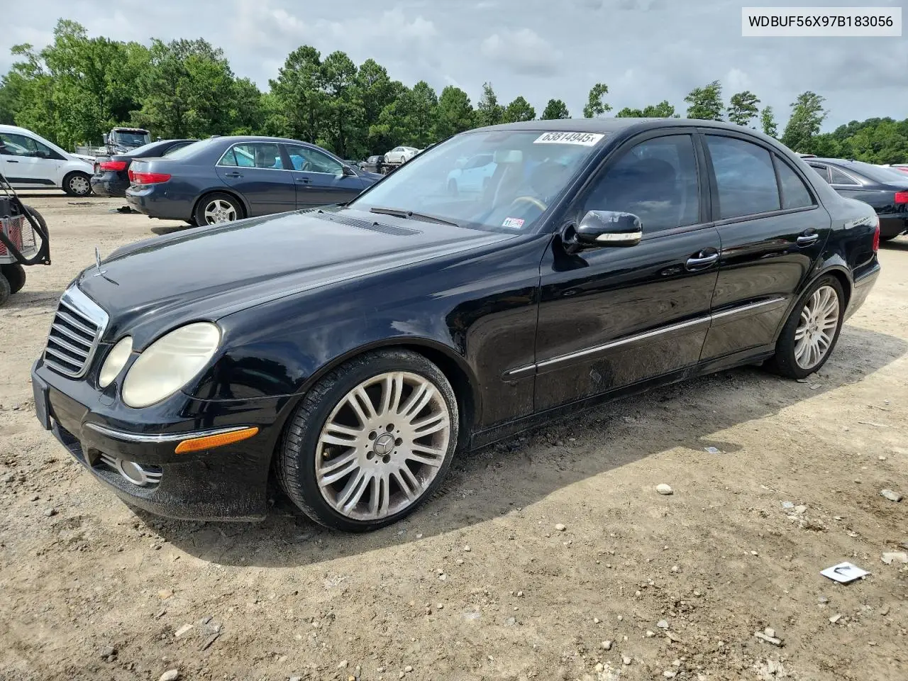 2007 Mercedes-Benz E 350 VIN: WDBUF56X97B183056 Lot: 63814945
