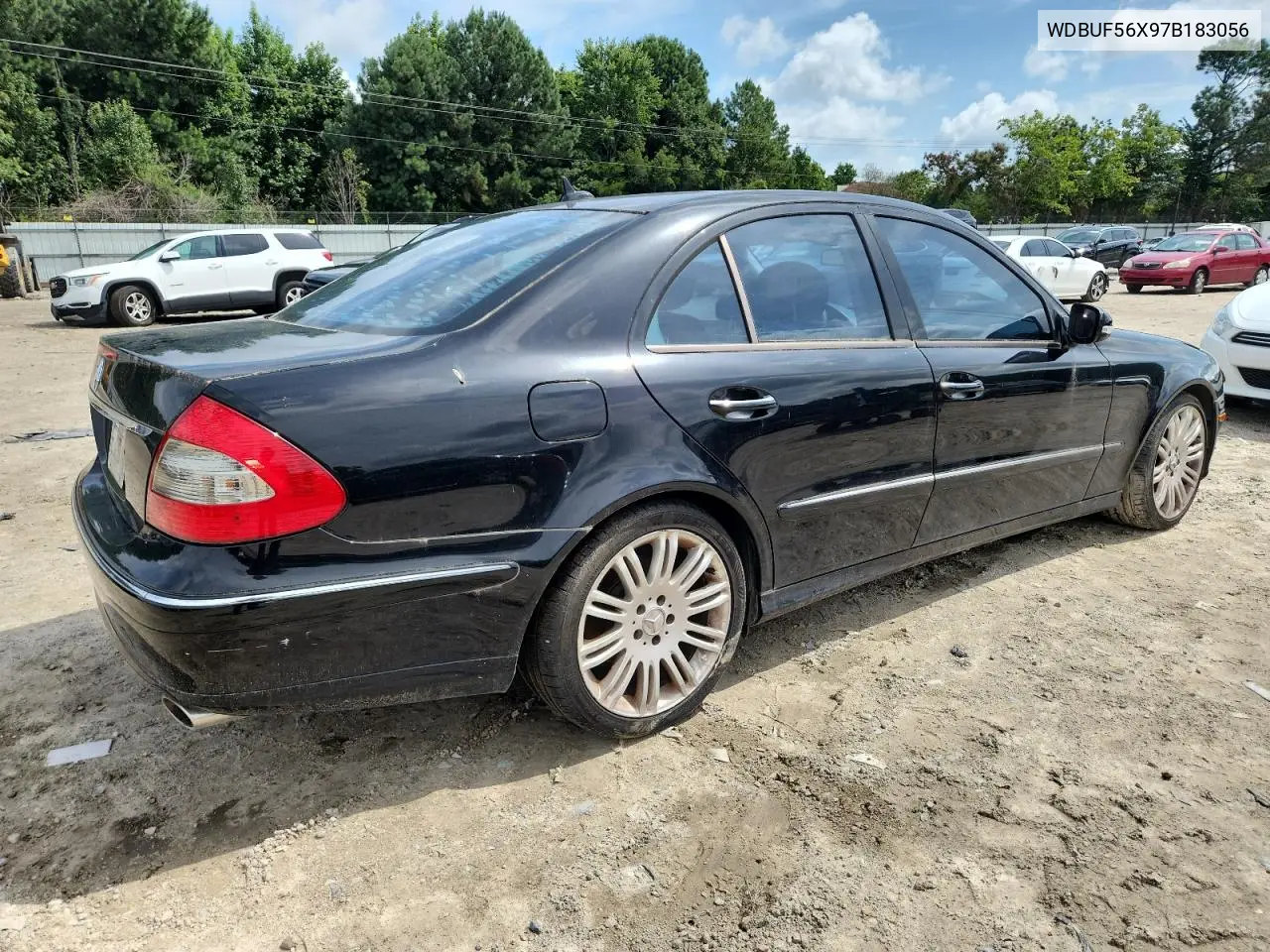 2007 Mercedes-Benz E 350 VIN: WDBUF56X97B183056 Lot: 63814945