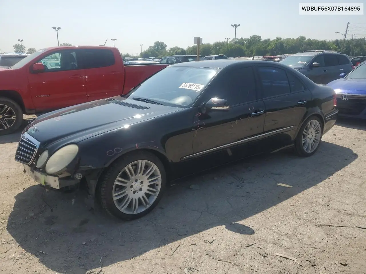 2007 Mercedes-Benz E 350 VIN: WDBUF56X07B164895 Lot: 65755115