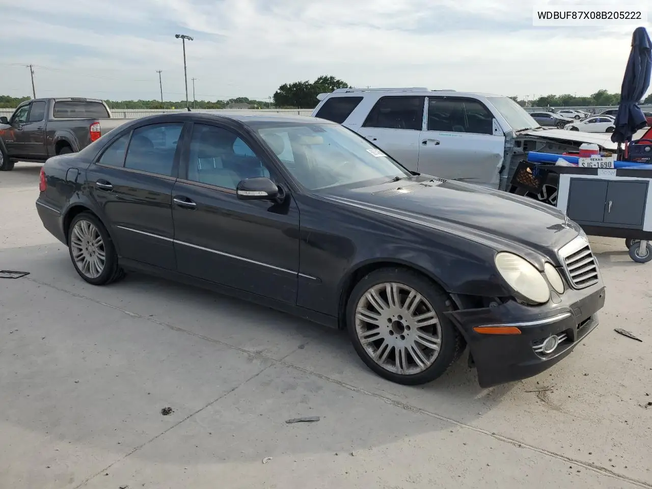 2008 Mercedes-Benz E 350 4Matic VIN: WDBUF87X08B205222 Lot: 56754355