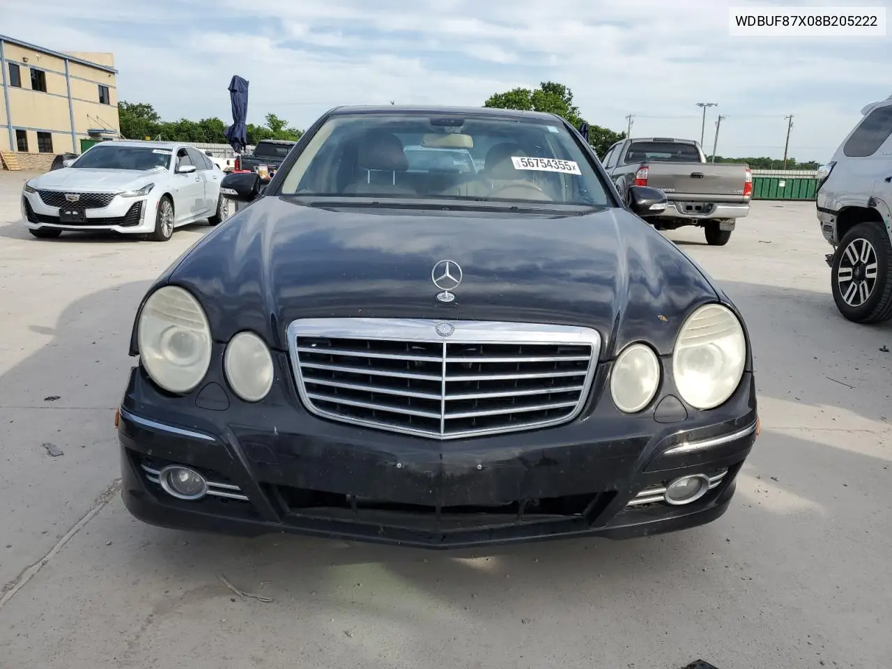 2008 Mercedes-Benz E 350 4Matic VIN: WDBUF87X08B205222 Lot: 56754355