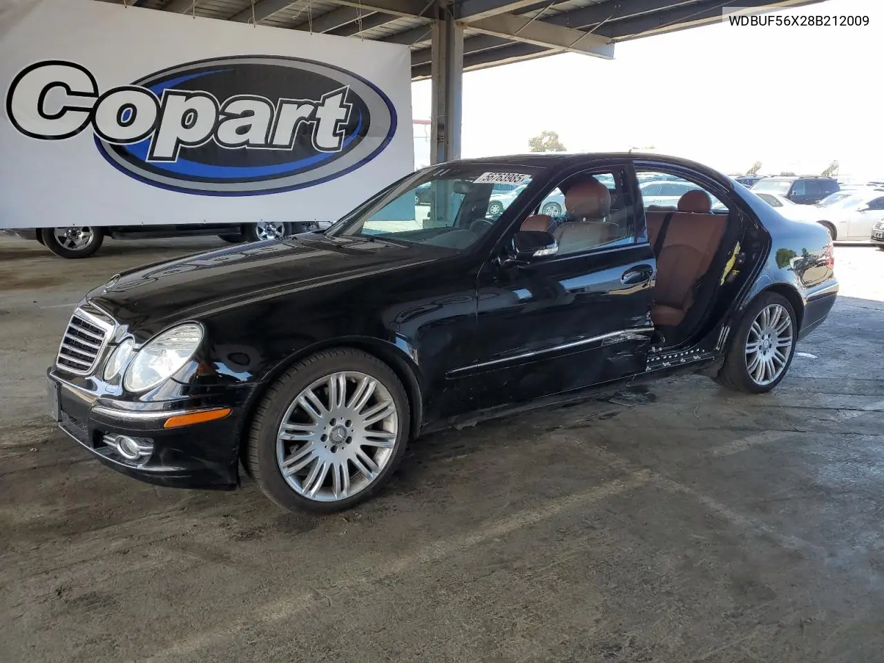 2008 Mercedes-Benz E 350 VIN: WDBUF56X28B212009 Lot: 56763985