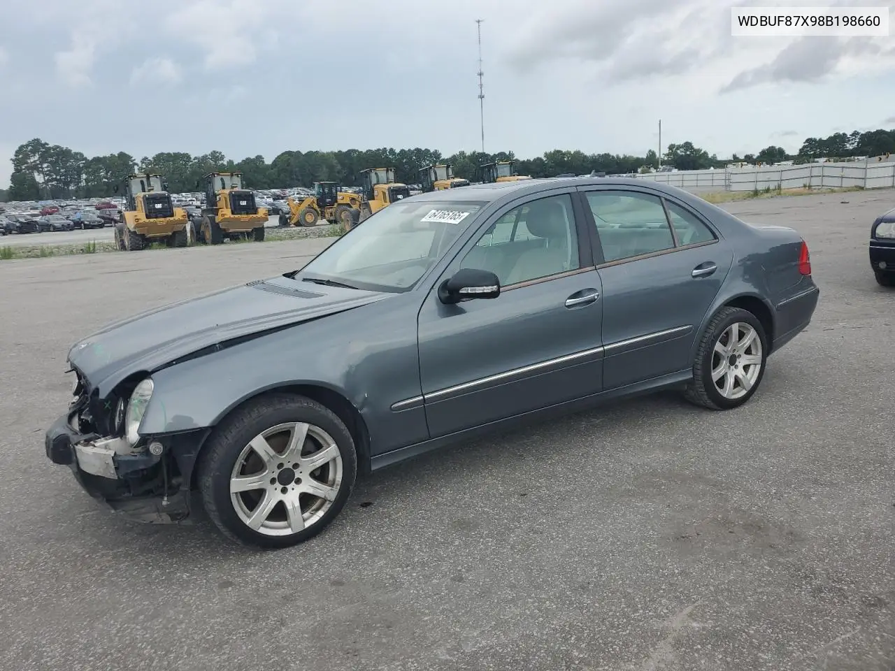2008 Mercedes-Benz E 350 4Matic VIN: WDBUF87X98B198660 Lot: 64165165