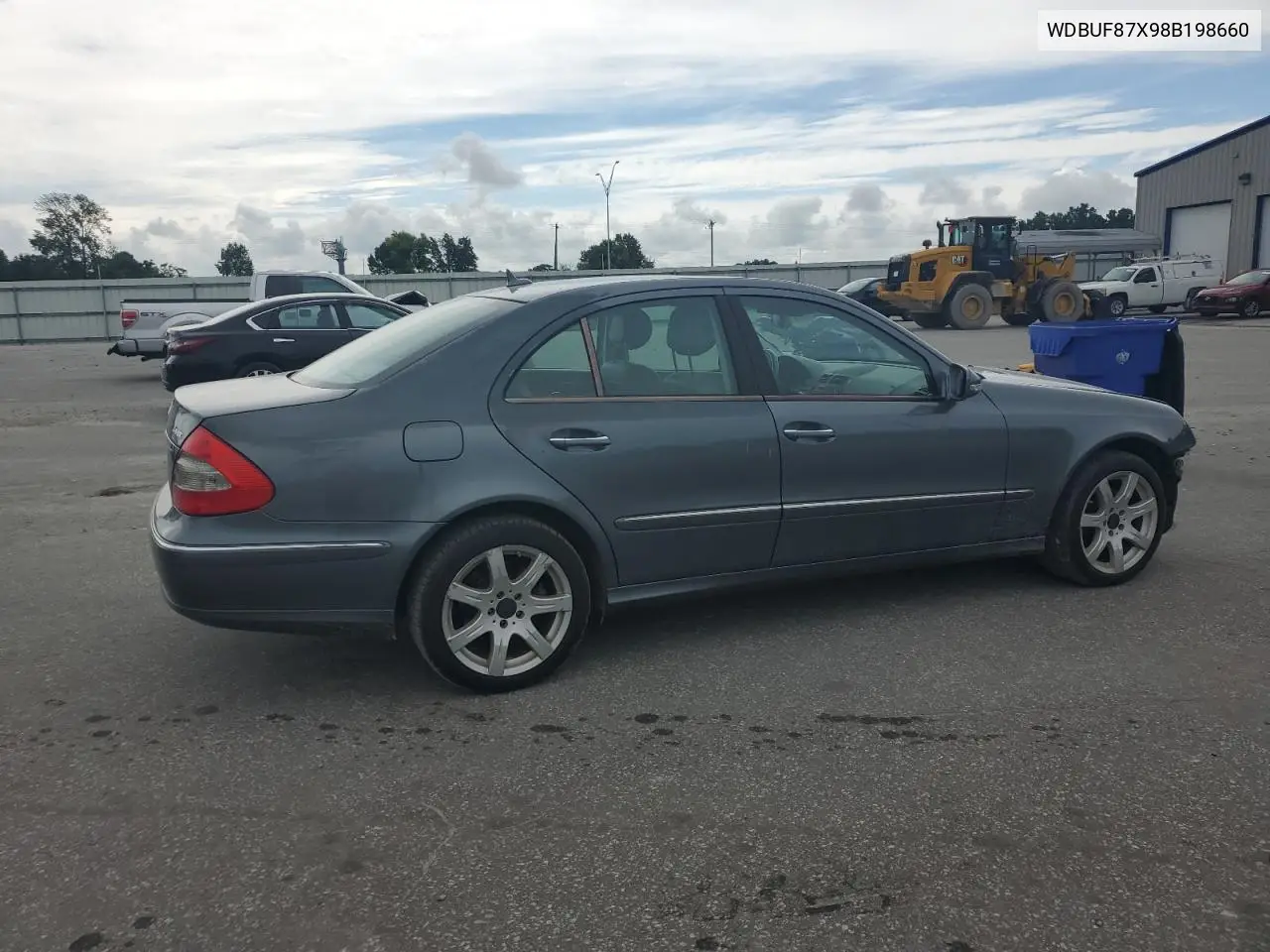 2008 Mercedes-Benz E 350 4Matic VIN: WDBUF87X98B198660 Lot: 64165165