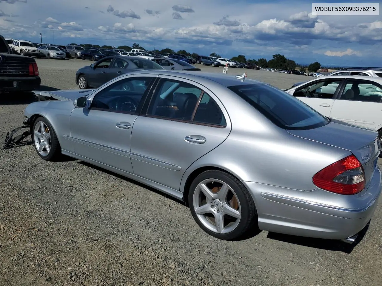2009 Mercedes-Benz E 350 VIN: WDBUF56X09B376215 Lot: 56768845