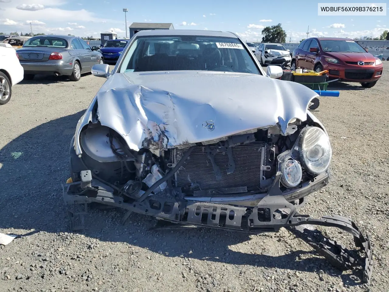 2009 Mercedes-Benz E 350 VIN: WDBUF56X09B376215 Lot: 56768845