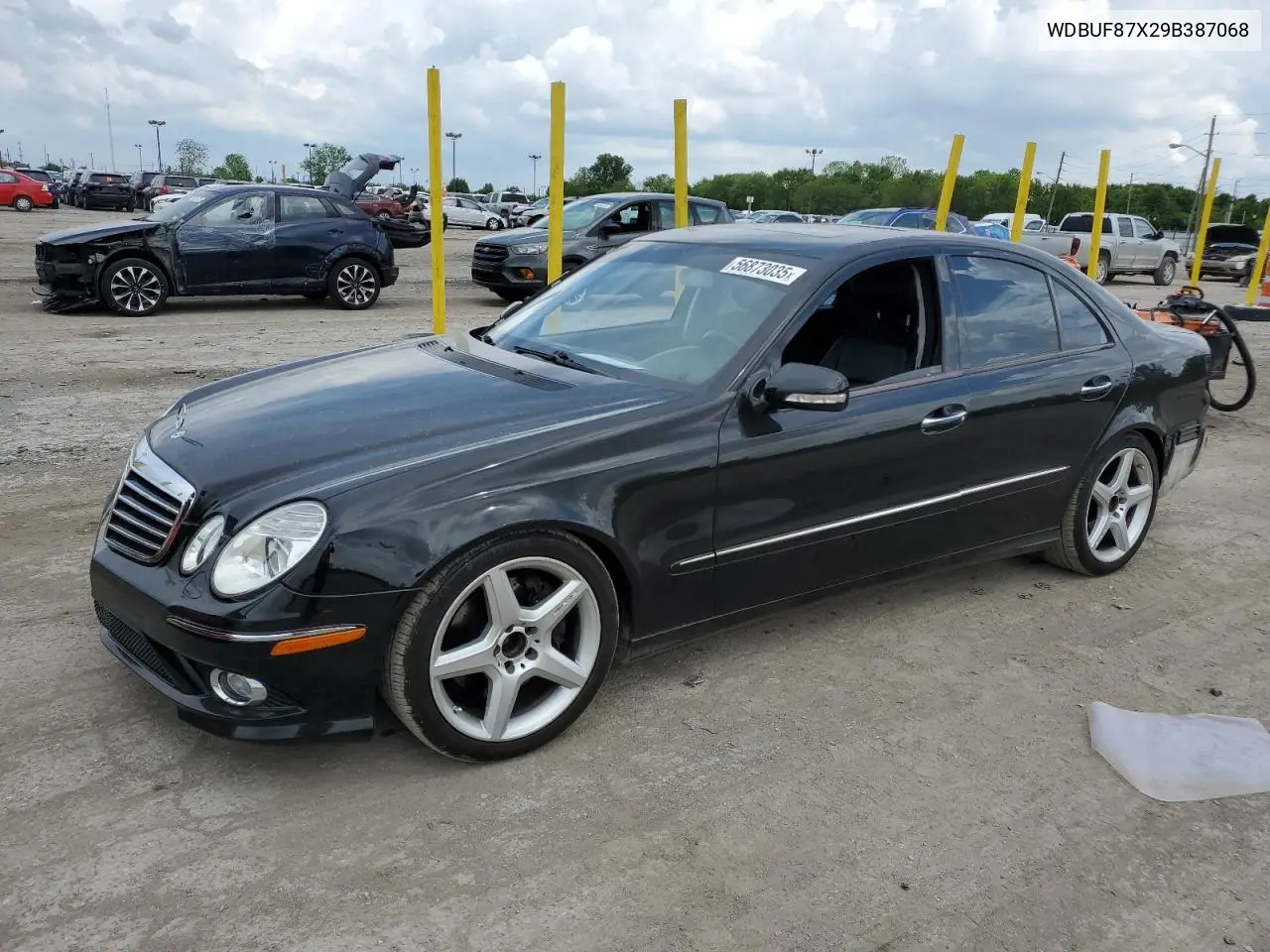2009 Mercedes-Benz E 350 4Matic VIN: WDBUF87X29B387068 Lot: 56873035