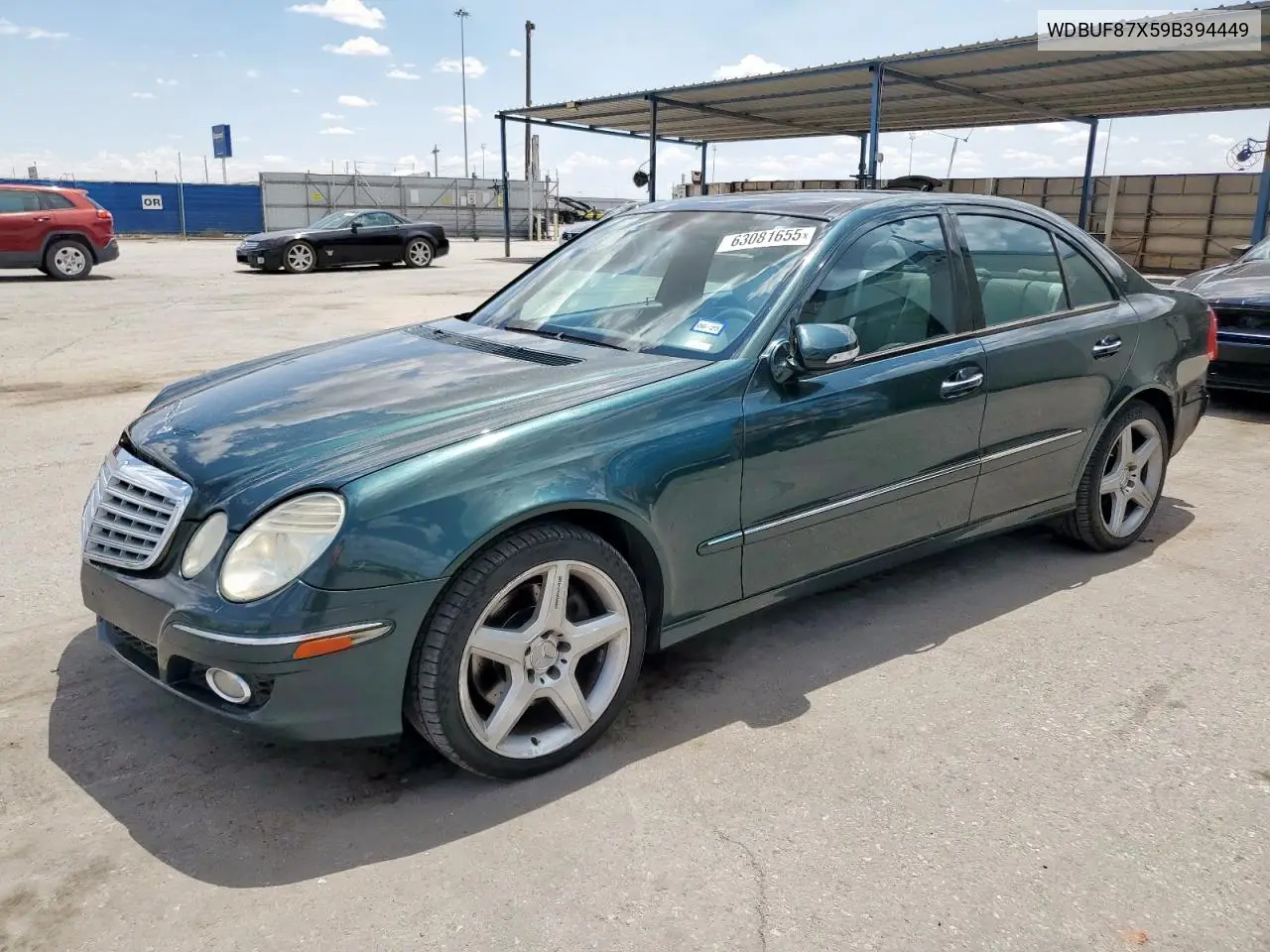 2009 Mercedes-Benz E 350 4Matic VIN: WDBUF87X59B394449 Lot: 63081655