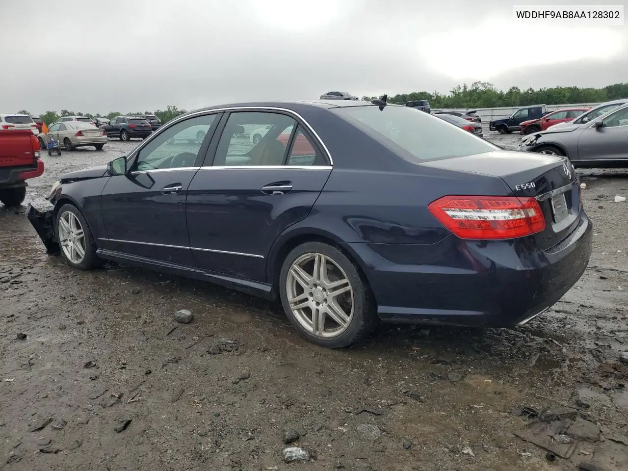 2010 Mercedes-Benz E 550 4Matic VIN: WDDHF9AB8AA128302 Lot: 56785255