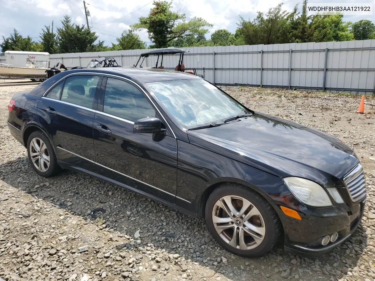 2010 Mercedes-Benz E 350 4Matic VIN: WDDHF8HB3AA121922 Lot: 61291615
