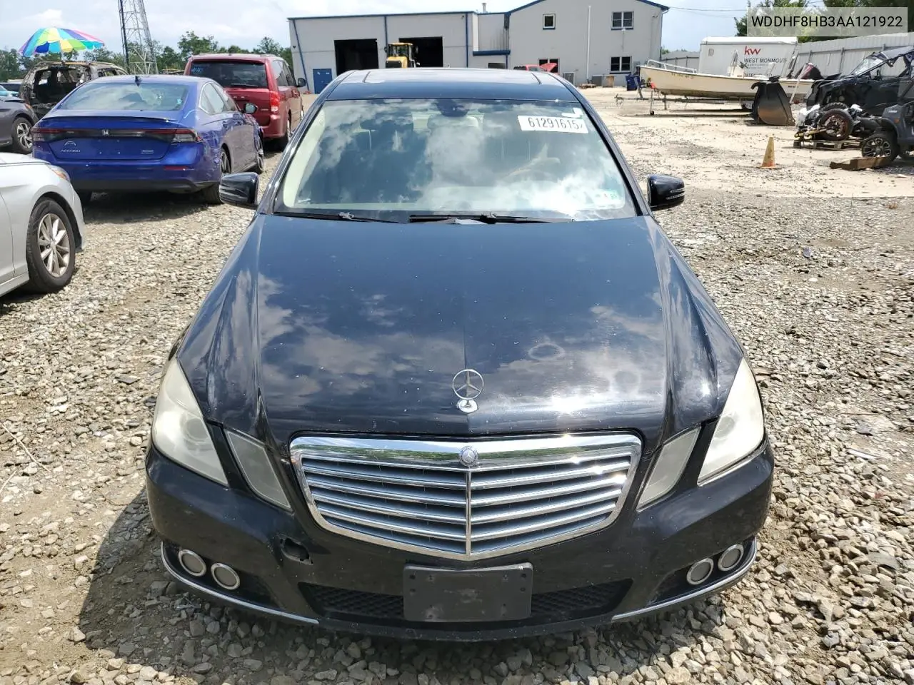 2010 Mercedes-Benz E 350 4Matic VIN: WDDHF8HB3AA121922 Lot: 61291615