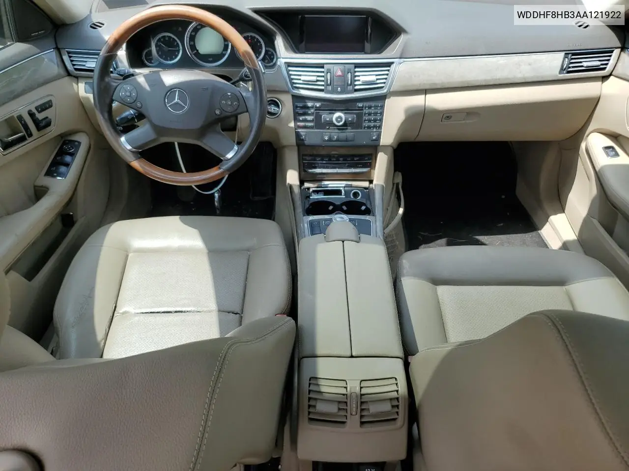 2010 Mercedes-Benz E 350 4Matic VIN: WDDHF8HB3AA121922 Lot: 61291615
