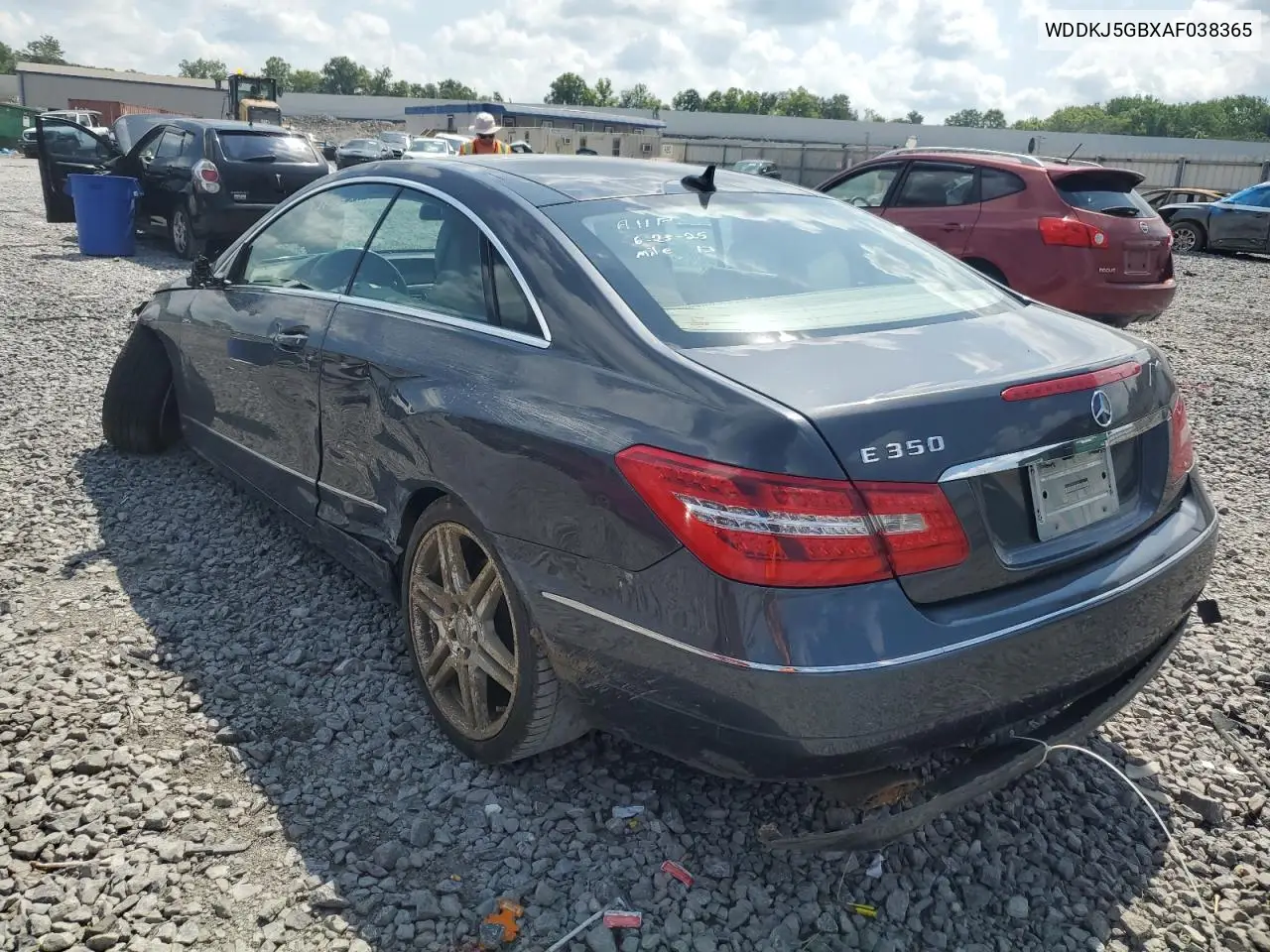 2010 Mercedes-Benz E 350 VIN: WDDKJ5GBXAF038365 Lot: 62494685