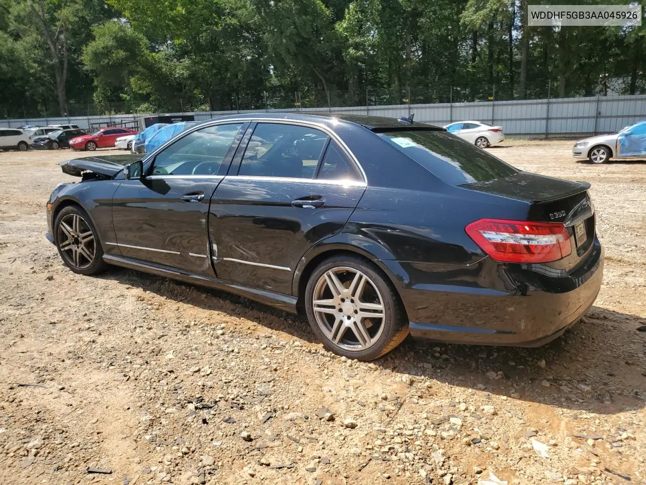 2010 Mercedes-Benz E 350 VIN: WDDHF5GB3AA045926 Lot: 62500855