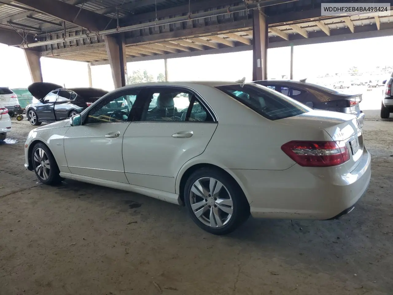 2011 Mercedes-Benz E 350 Bluetec VIN: WDDHF2EB4BA498424 Lot: 49117145