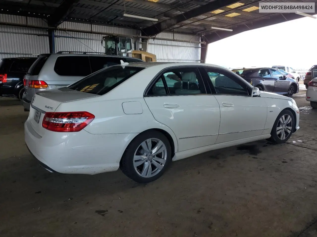 2011 Mercedes-Benz E 350 Bluetec VIN: WDDHF2EB4BA498424 Lot: 49117145