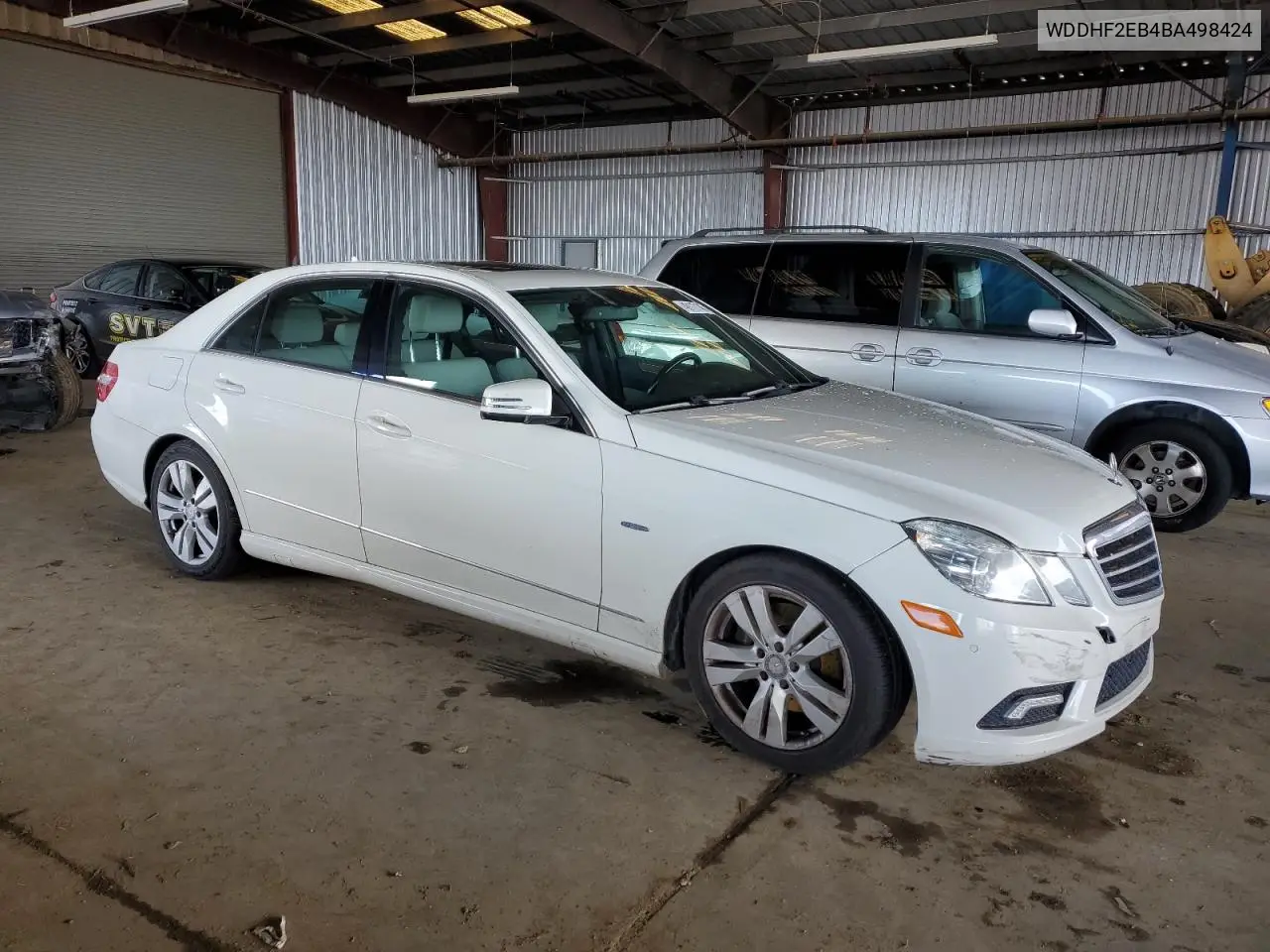 2011 Mercedes-Benz E 350 Bluetec VIN: WDDHF2EB4BA498424 Lot: 49117145
