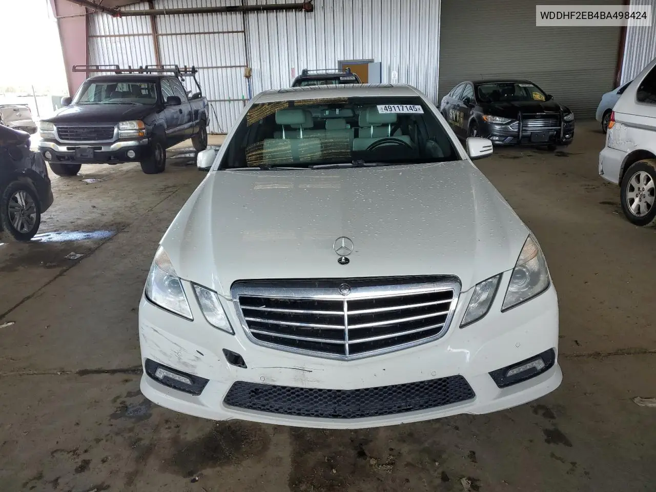 2011 Mercedes-Benz E 350 Bluetec VIN: WDDHF2EB4BA498424 Lot: 49117145