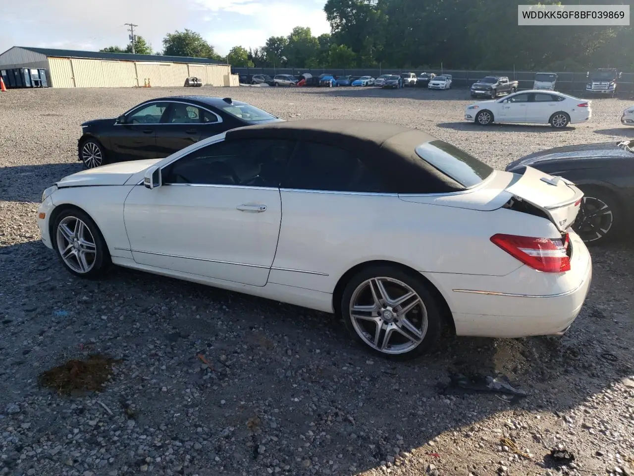 2011 Mercedes-Benz E 350 VIN: WDDKK5GF8BF039869 Lot: 54939565