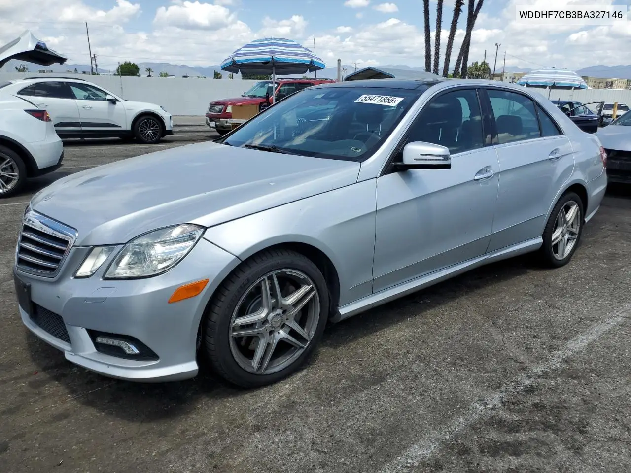 2011 Mercedes-Benz E 550 VIN: WDDHF7CB3BA327146 Lot: 55471855