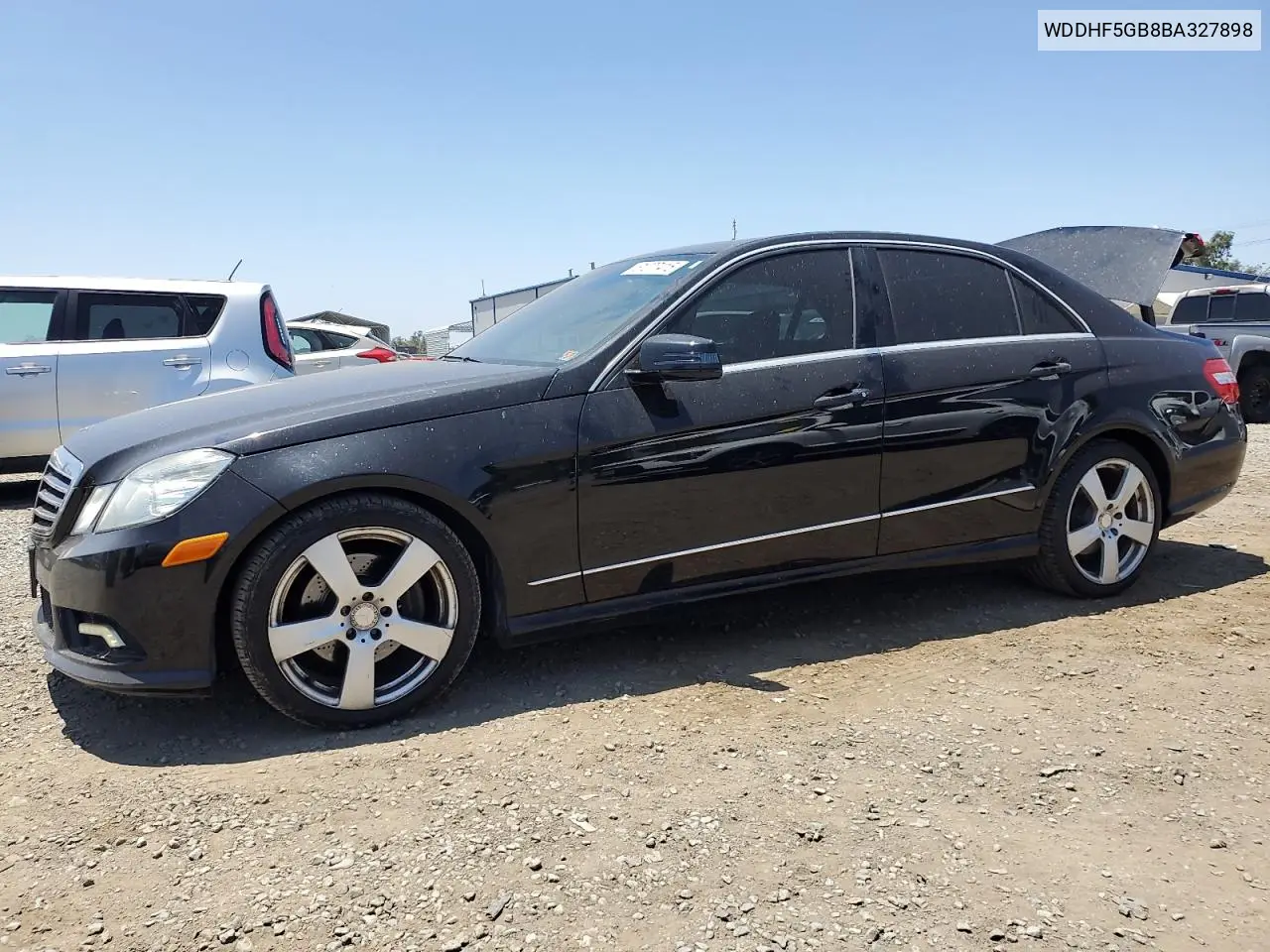 2011 Mercedes-Benz E 350 VIN: WDDHF5GB8BA327898 Lot: 61077415