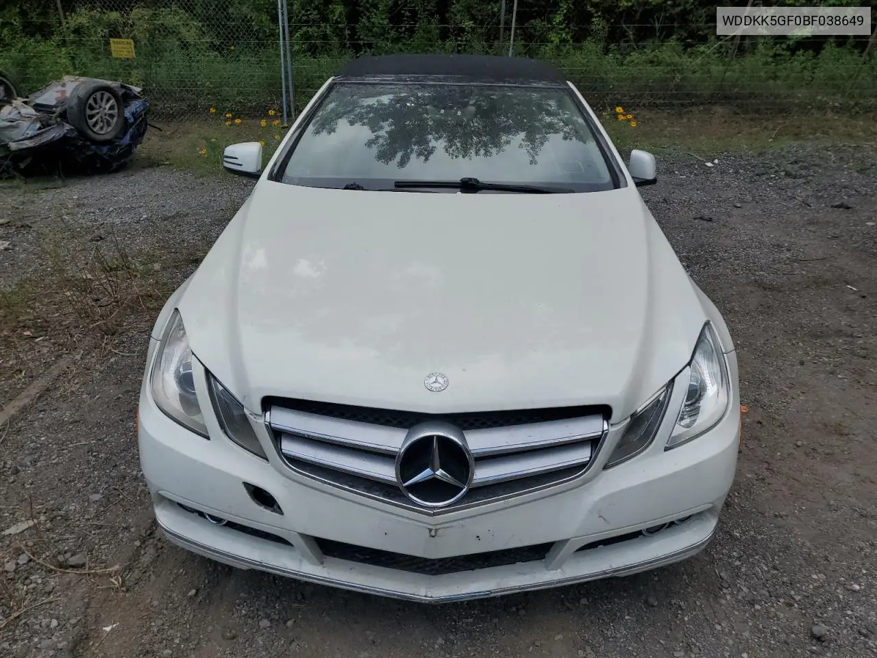 2011 Mercedes-Benz E 350 VIN: WDDKK5GF0BF038649 Lot: 62554295