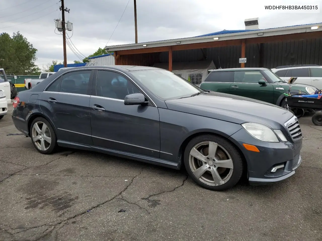 2011 Mercedes-Benz E 350 4Matic VIN: WDDHF8HB3BA450315 Lot: 63047425